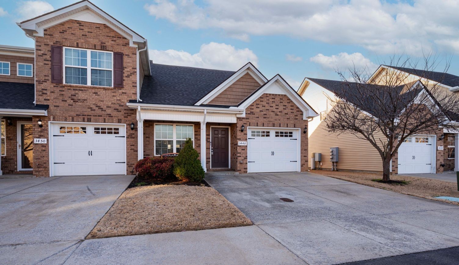3448 Risen Star Drive Murfreesboro, TN 37128 - Photo 19 of 19 a front view of a house with garden