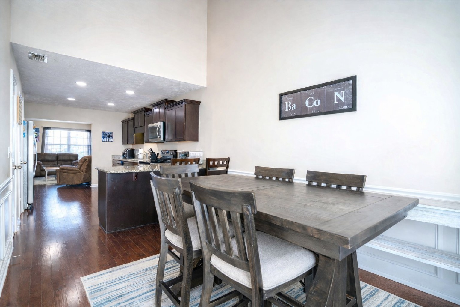 3448 Risen Star Drive Murfreesboro, TN 37128 - Photo 6 of 19 a view of a dining room with furniture and wooden floor