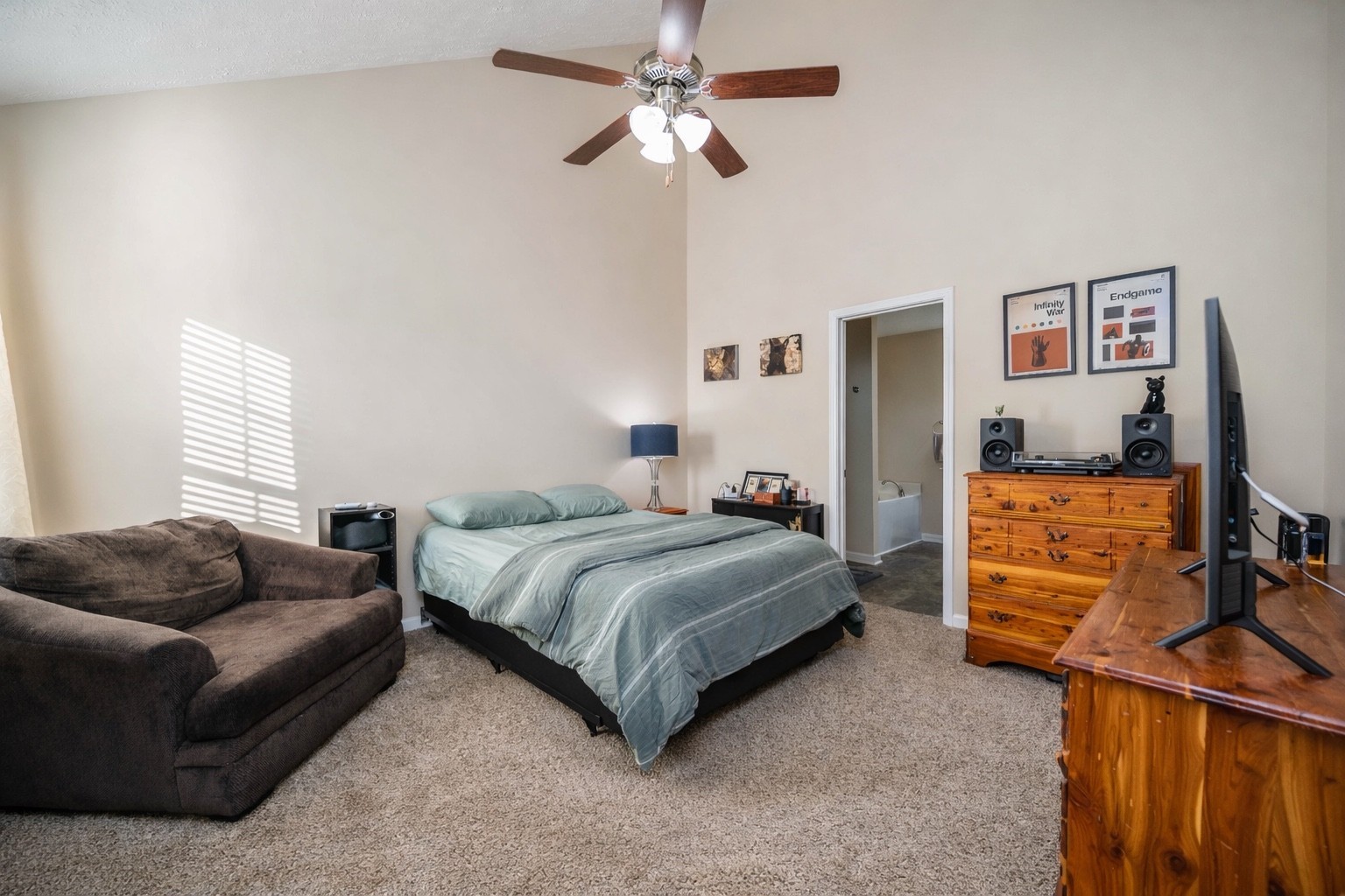 3448 Risen Star Drive Murfreesboro, TN 37128 - Photo 8 of 19 a bedroom with a bed couch and a window