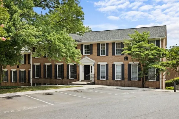 front view of a house with a street