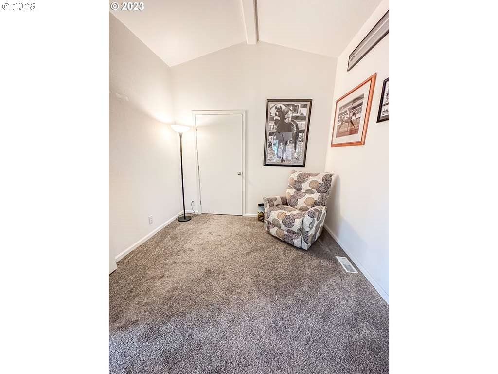 46198 Slaughterhouse Road Halfway, OR 97834 - Photo 16 of 40 a bedroom with a bed and a painting