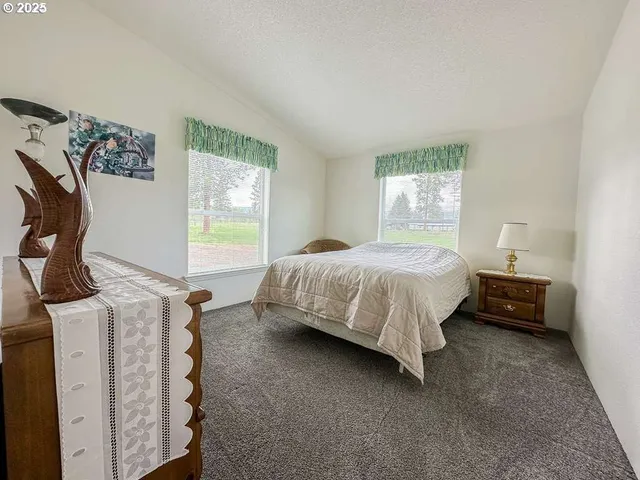 a house with trees in front of it