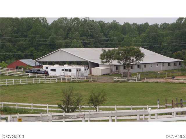 3259 Maidens Road Powhatan, VA 23139 - Photo 2 of 12 Stable/Barn - Indoor Riding Arena with 9 stalls/of