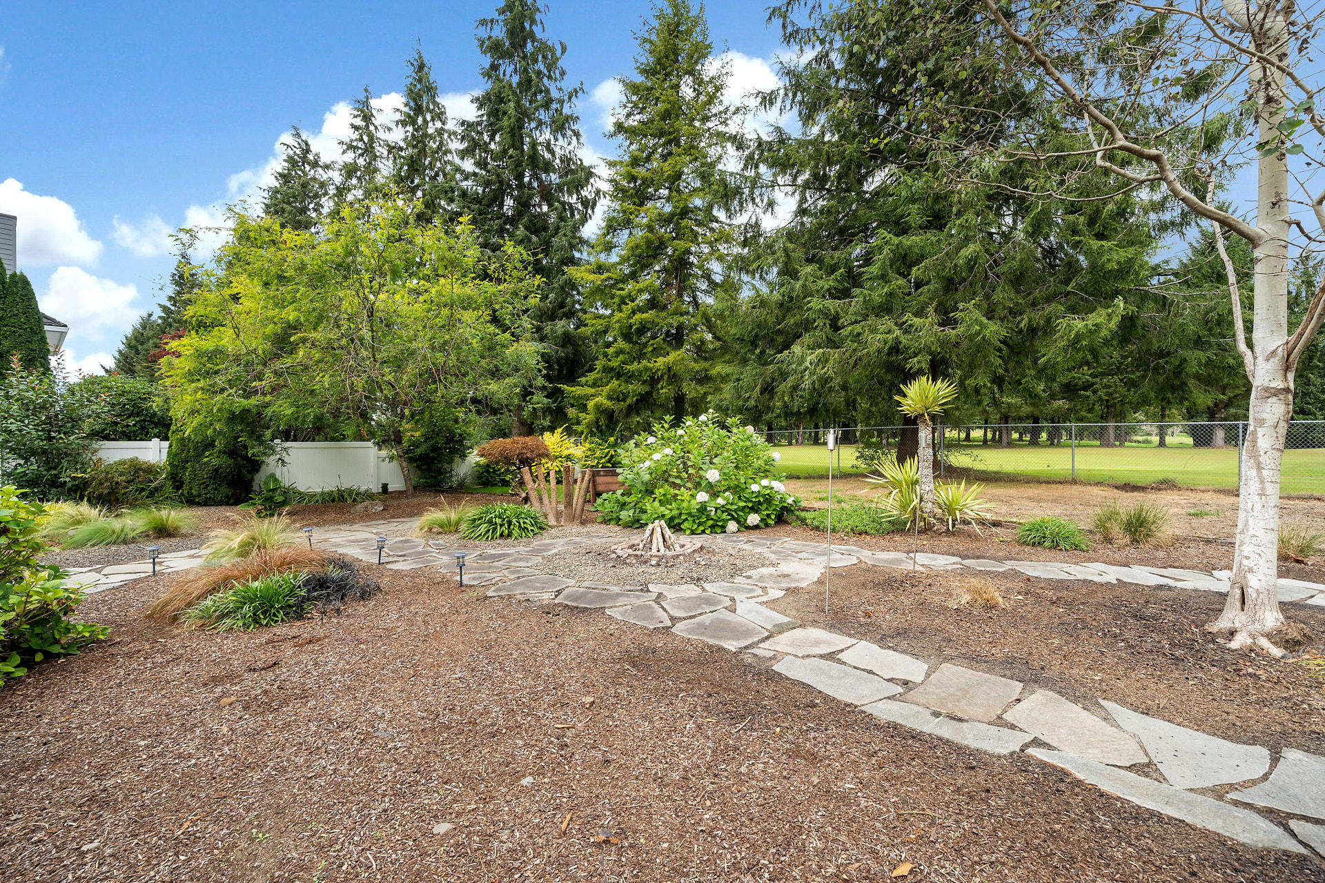 7160 Alderbrook Road Tillamook, OR 97141 - Photo 25 of 35 7160 Alderbrook fire pit