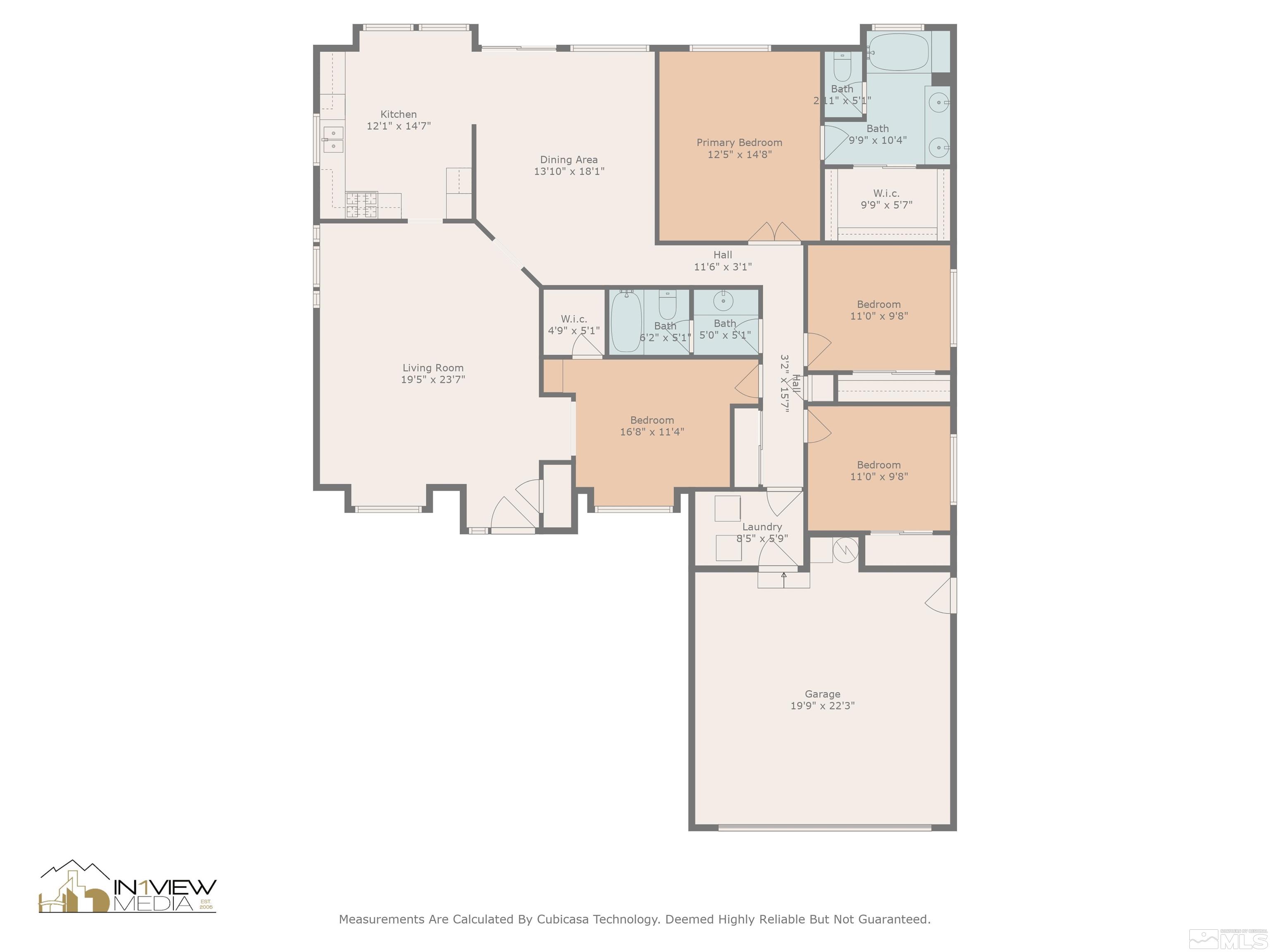 5267 Simons Drive Reno, NV 89523 - Photo 33 of 33 a picture of a floor plan