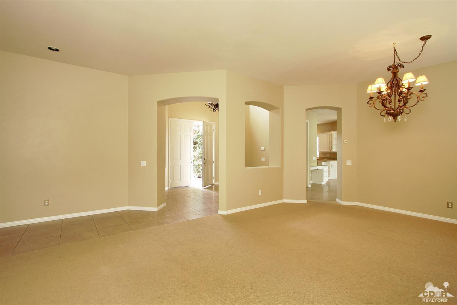 4 Orleans Road Rancho Mirage, CA 92270 - Photo 12 of 35 a view of a bathroom with mirror and shower