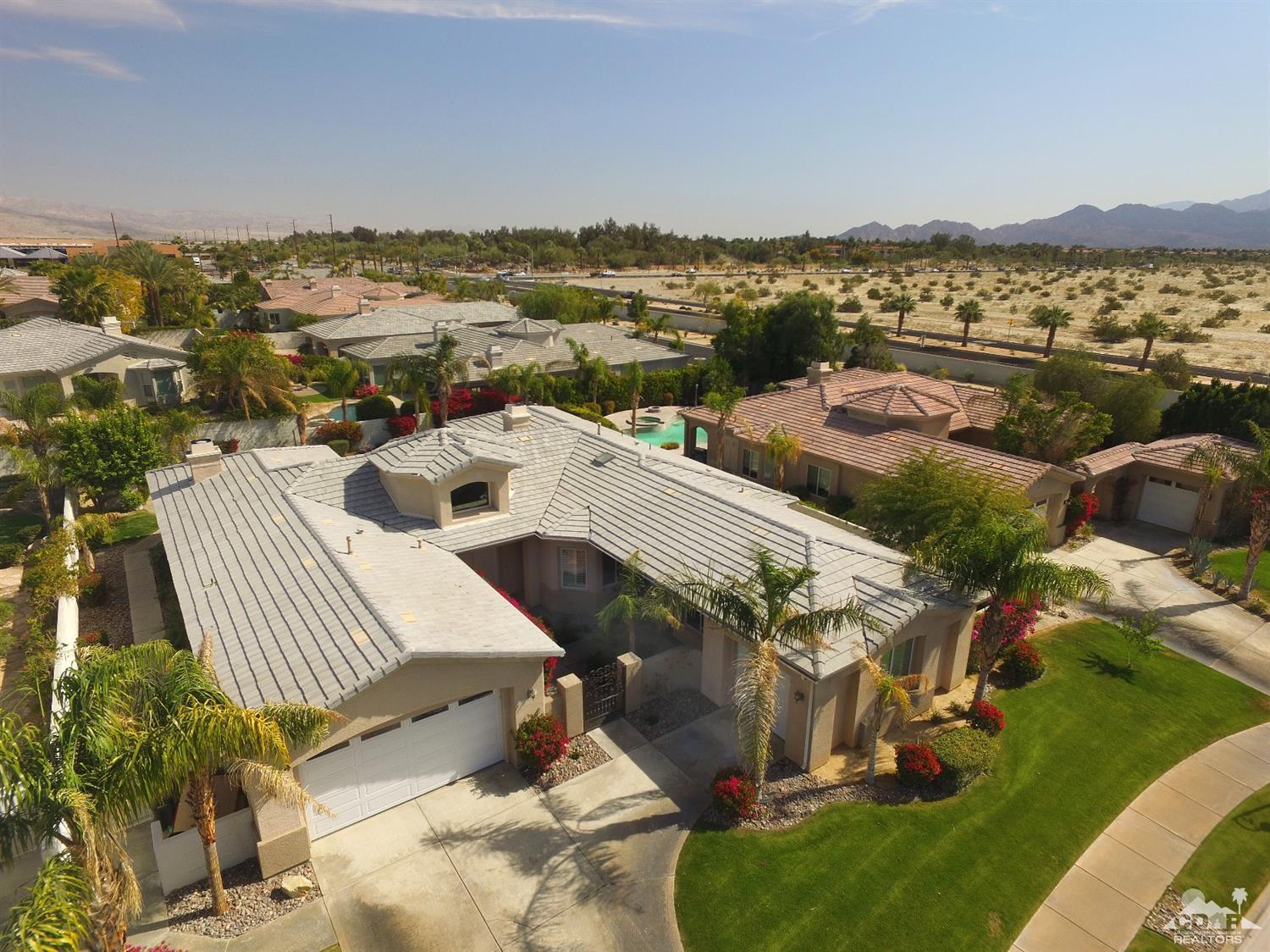 4 Orleans Road Rancho Mirage, CA 92270 - Photo 33 of 35 aerial view of a city