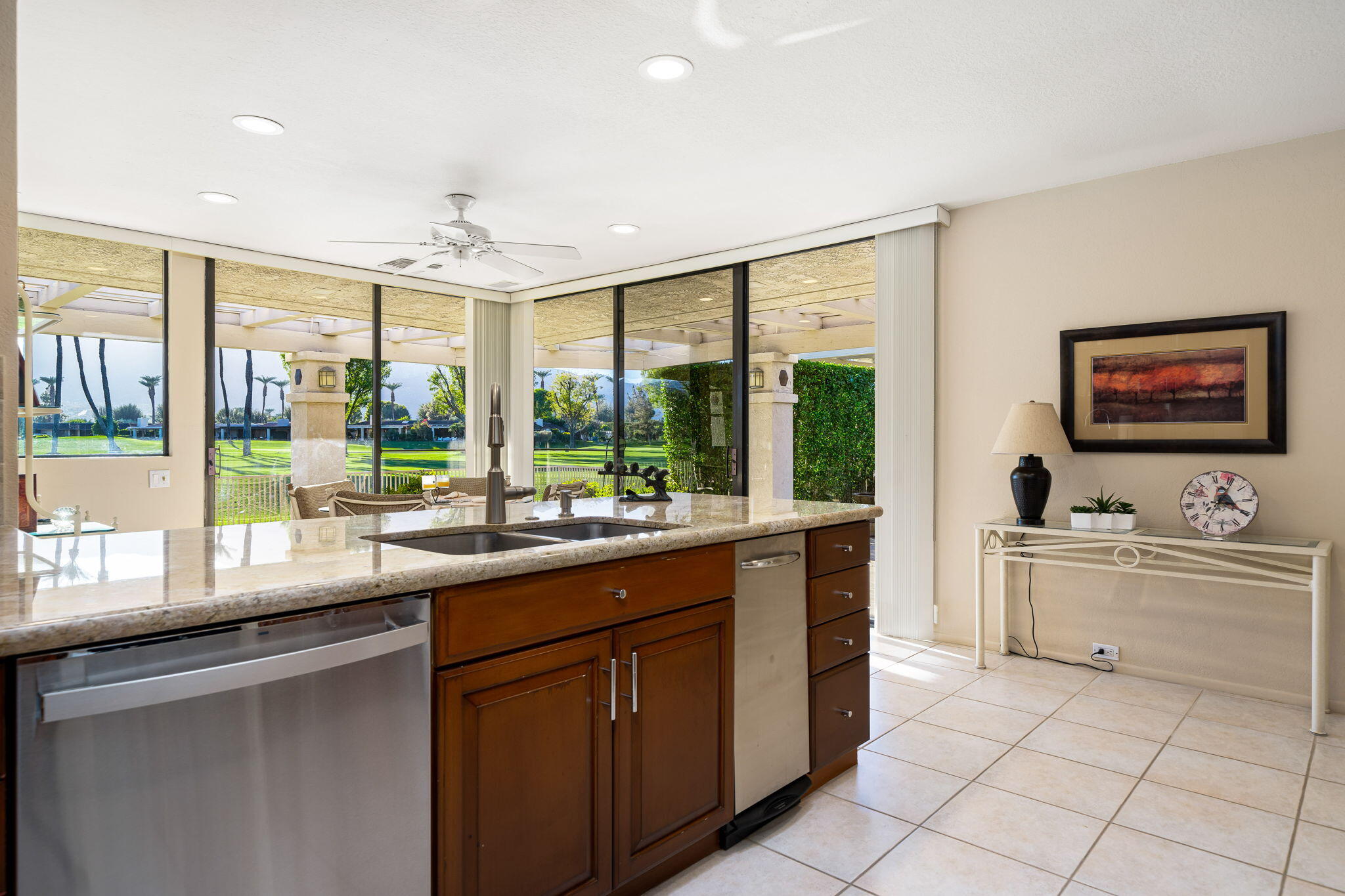 15 Duke Drive Rancho Mirage, CA 92270 - Photo 12 of 45 Kitchen Overlooking the View