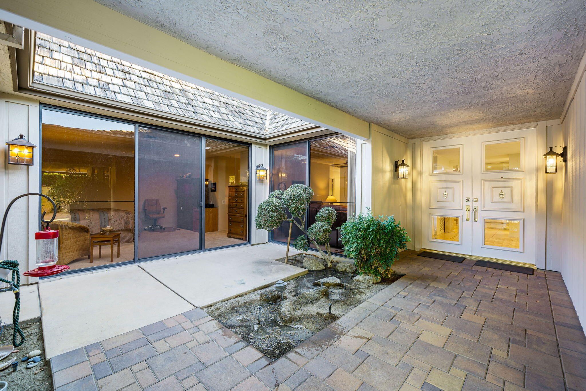 15 Duke Drive Rancho Mirage, CA 92270 - Photo 16 of 45 Guest Patio and Front Door Enterance