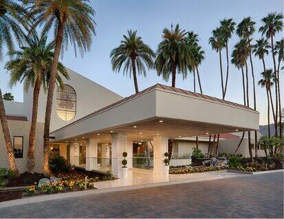 15 Duke Drive Rancho Mirage, CA 92270 - Photo 40 of 45 Dusk View of The Springs Club House