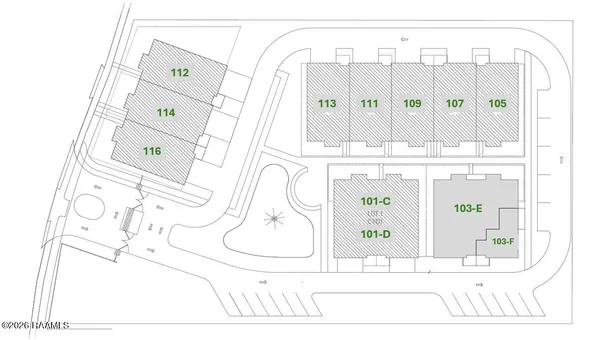 $1,632,150 | 95 Settlers Trace Boulevard, Unit 103F, Lafayette, LA 70508