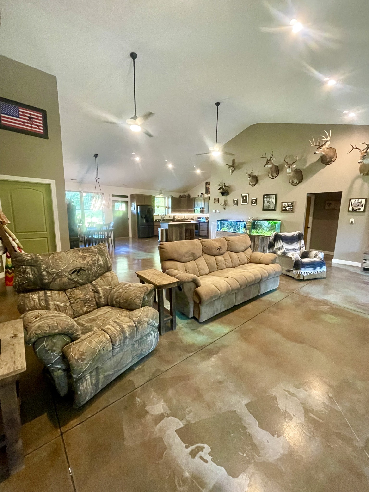 330 Durwachter Road Dover, TN 37058 - Photo 41 of 86 a living room with furniture and a chandelier