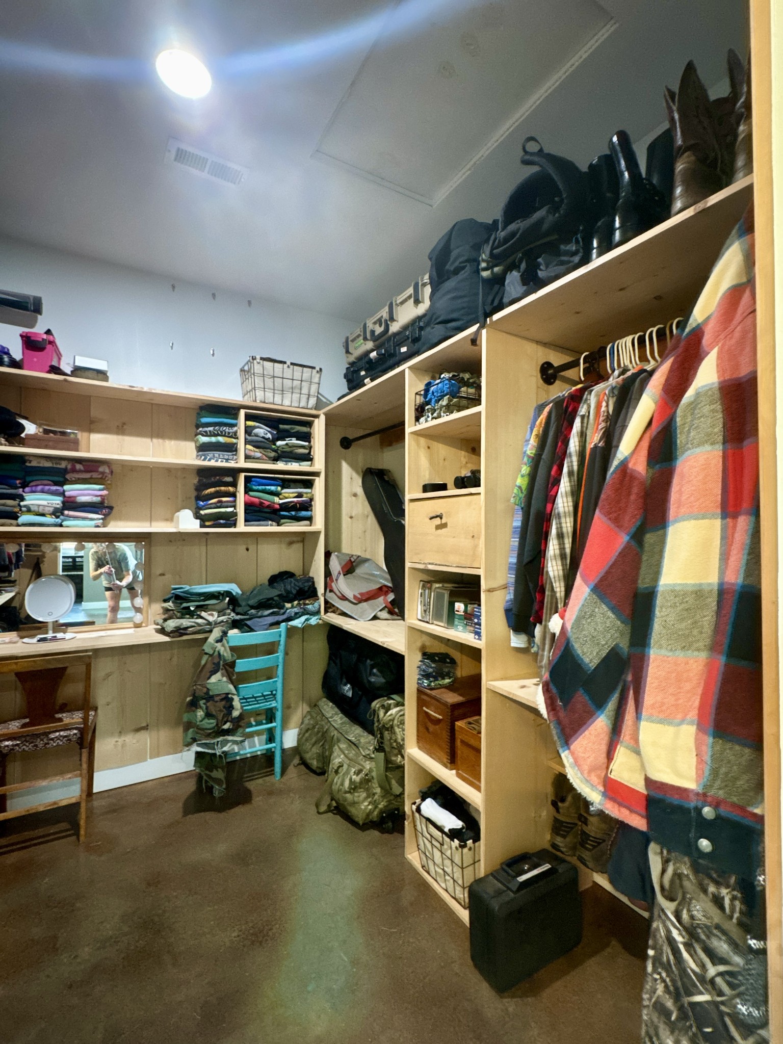 330 Durwachter Road Dover, TN 37058 - Photo 65 of 86 a view of walk in closet with clothes and shoes
