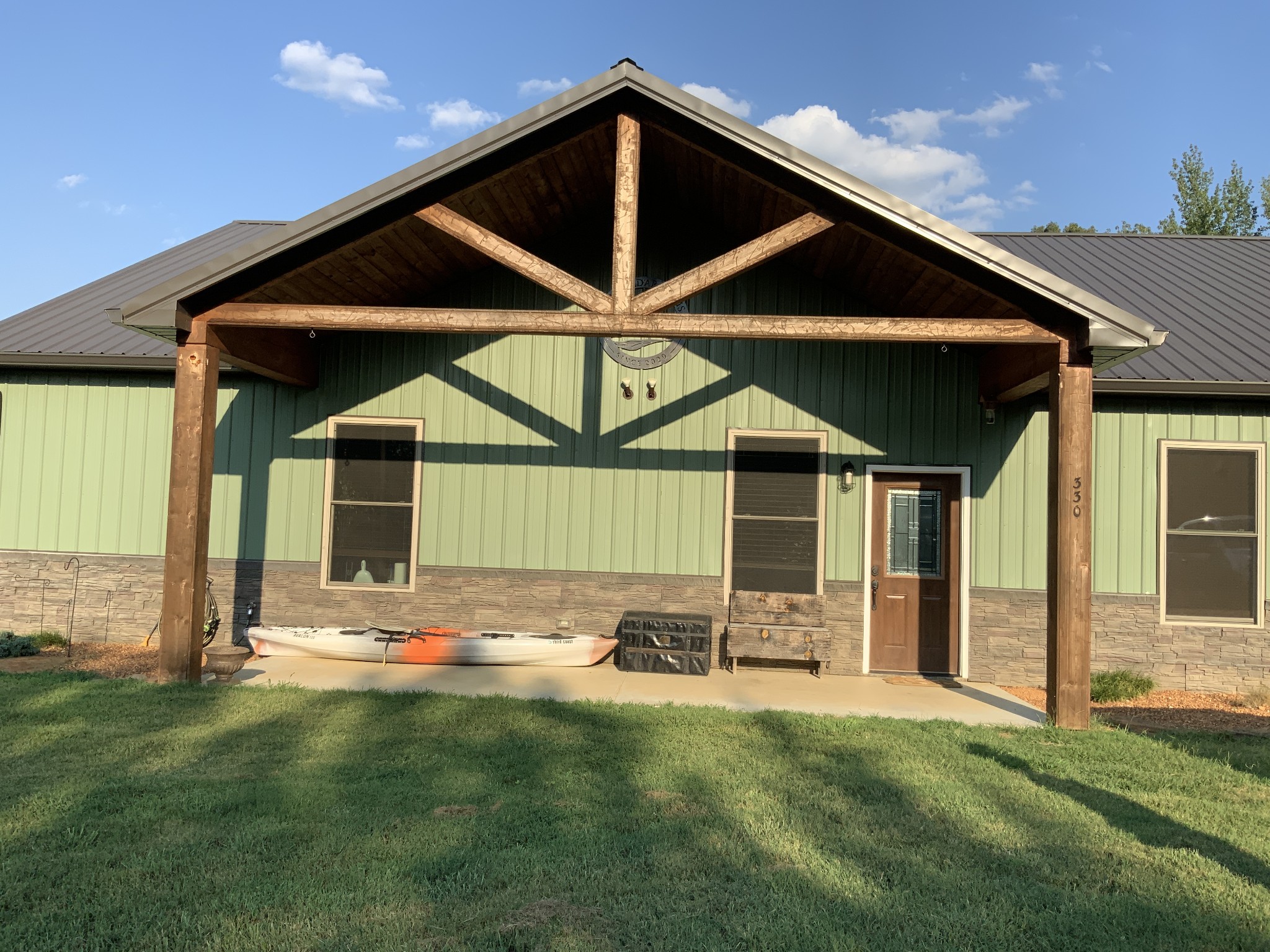 330 Durwachter Road Dover, TN 37058 - Photo 9 of 86 a front view of a house with a yard