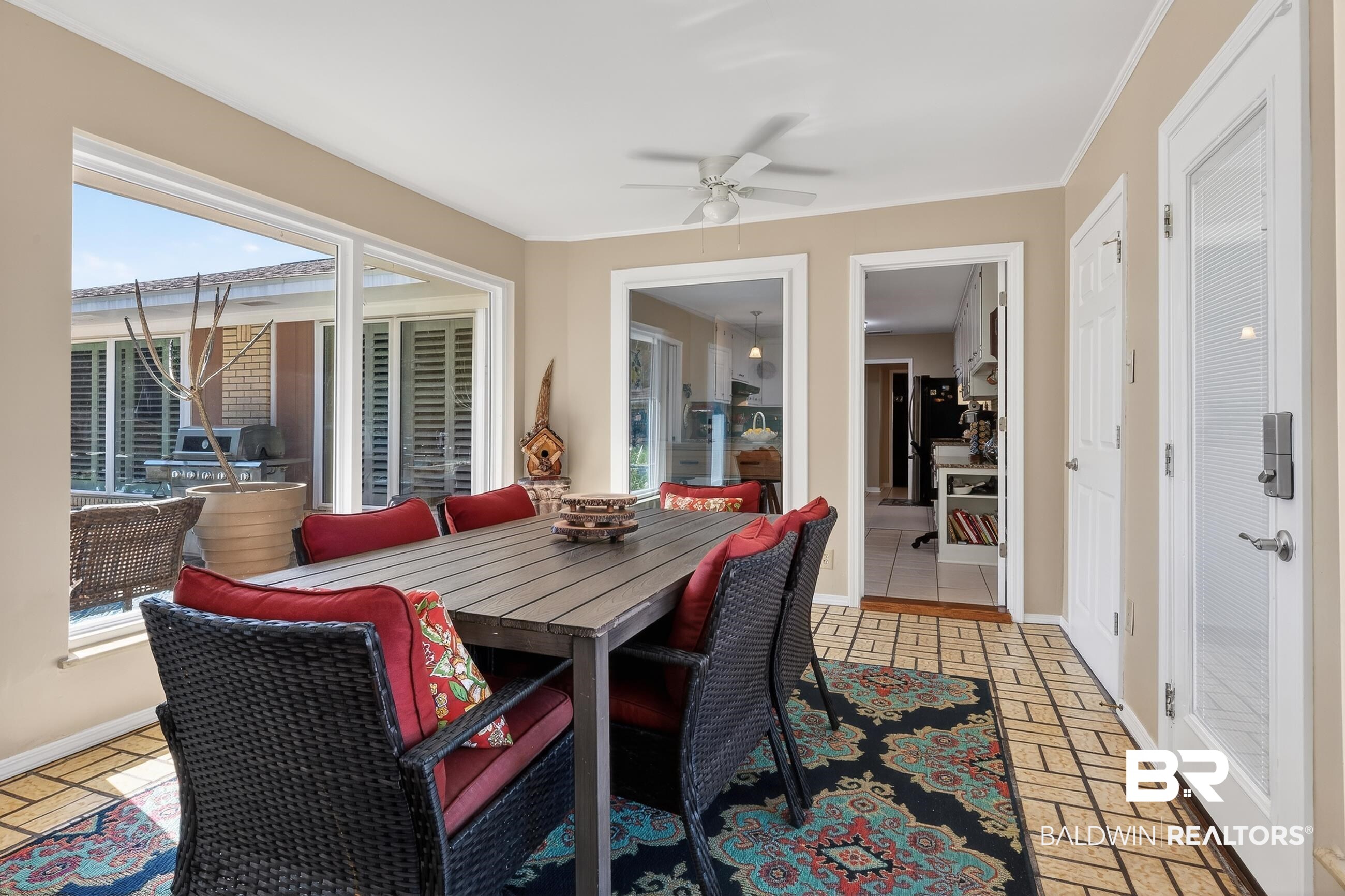 1271 Spring Valley Drive South Mobile, AL 36693 - Photo 22 of 56 View of sunroom / solarium