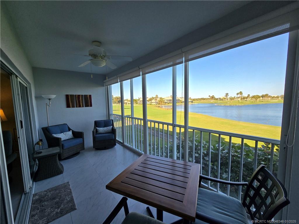185 Northeast Edgewater Drive, Unit 5105 Stuart, FL 34996 - Photo 14 of 28 a view of balcony with furniture