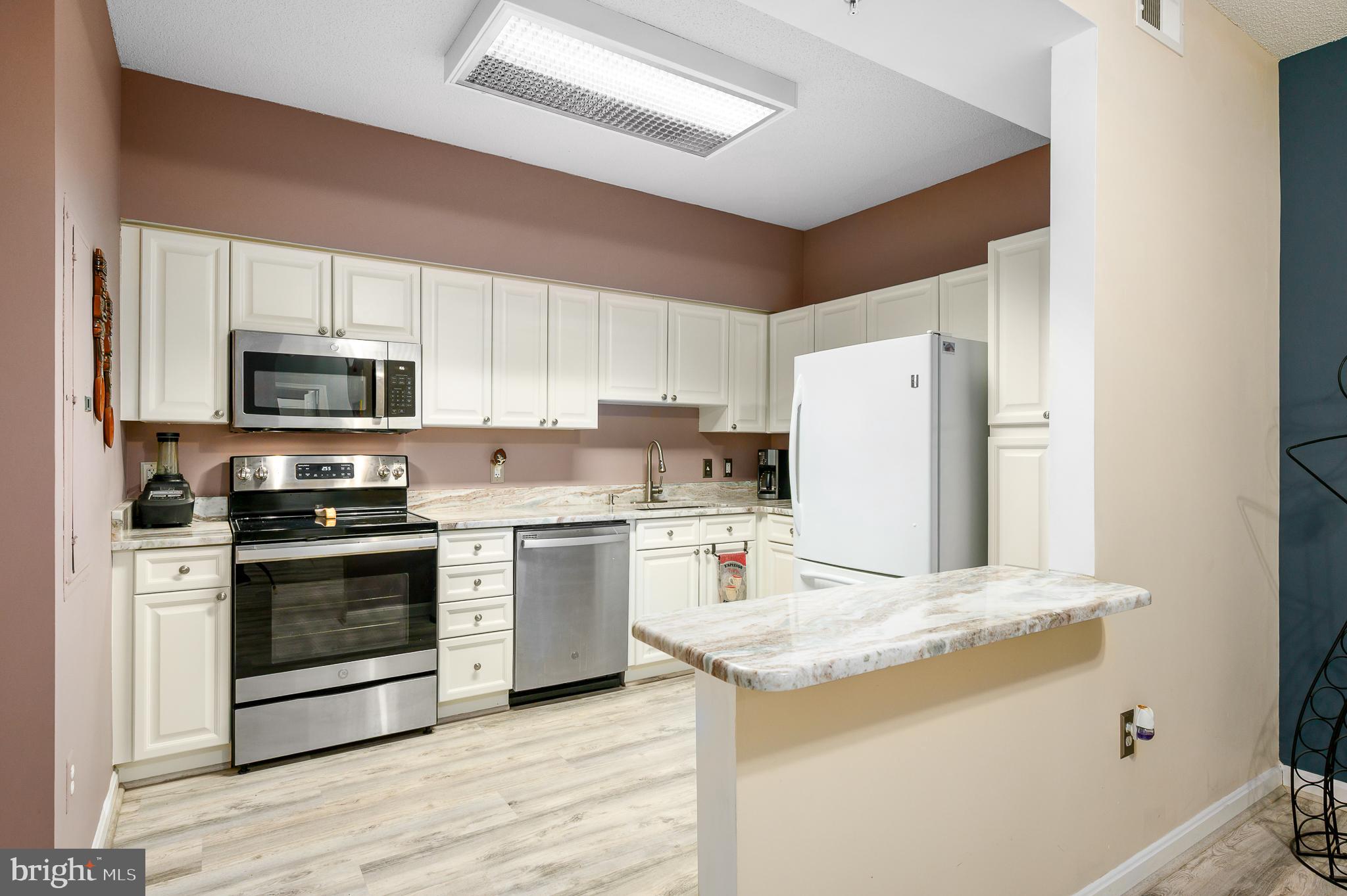 19355 Cypress Ridge Terrace, Unit 422 Leesburg, VA 20176 - Photo 11 of 34 Updated kitchen with refaced cabinets