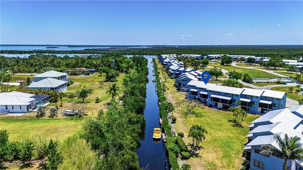 a view of a city with lots of trees