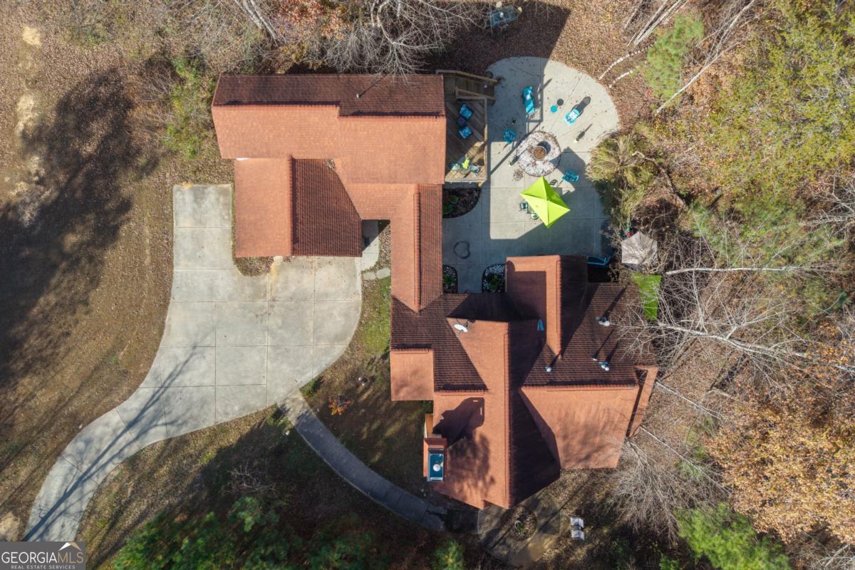 1045 Fincher Road Canton, GA 30114 - Photo 67 of 69 an aerial view of a house with outdoor space