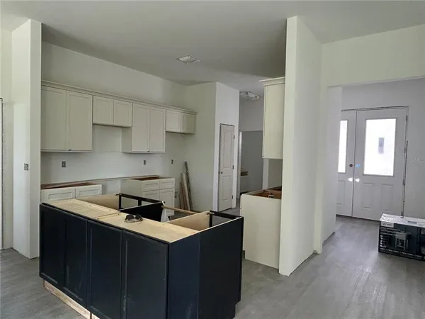 a view of front door