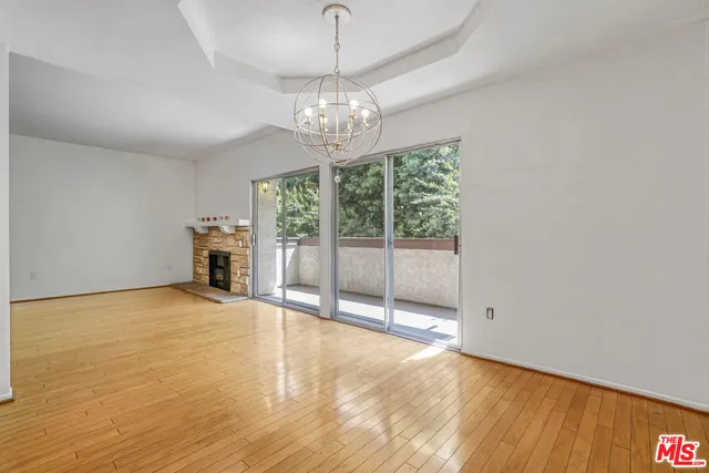 a view of a glass door with porch