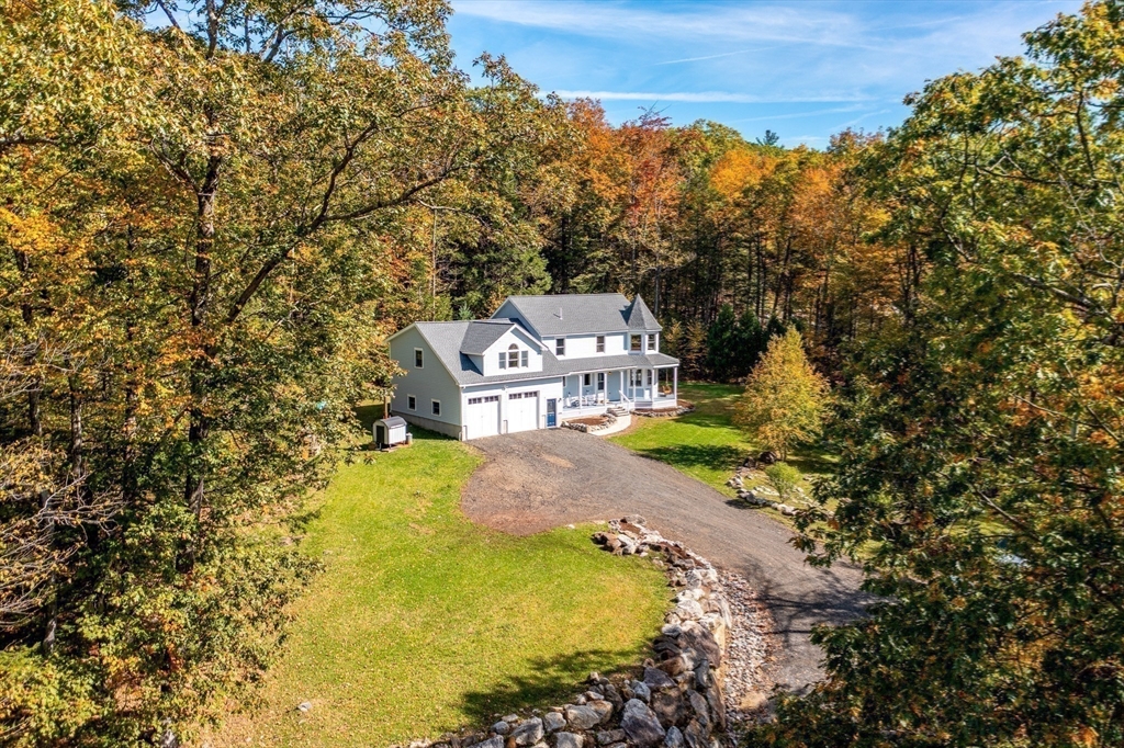 230 South Ashfield Road Conway, MA 01096 - Photo 33 of 35 a view of a house with a yard
