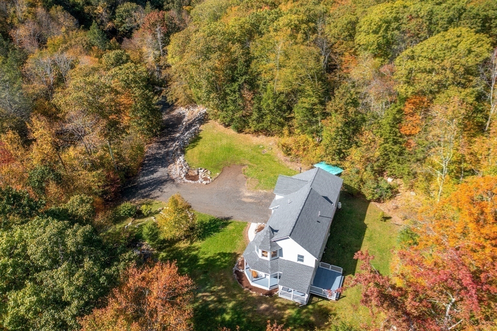 230 South Ashfield Road Conway, MA 01096 - Photo 34 of 35 an aerial view of a house with outdoor space