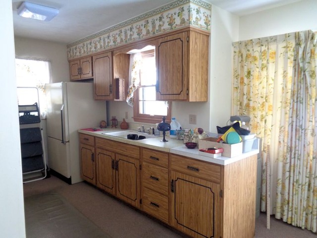 102 Cleveland Avenue Rochelle, IL 61068 - Photo 2 of 14 a kitchen with stainless steel appliances a sink cabinets and a window