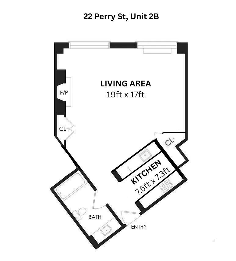 22 Perry Street, Unit 2B Manhattan, NY 10014 - Photo 9 of 9