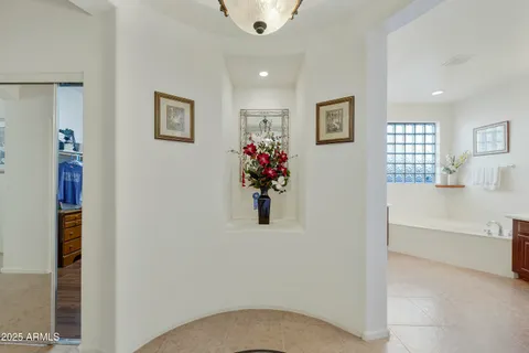 a view of livingroom with furniture and window