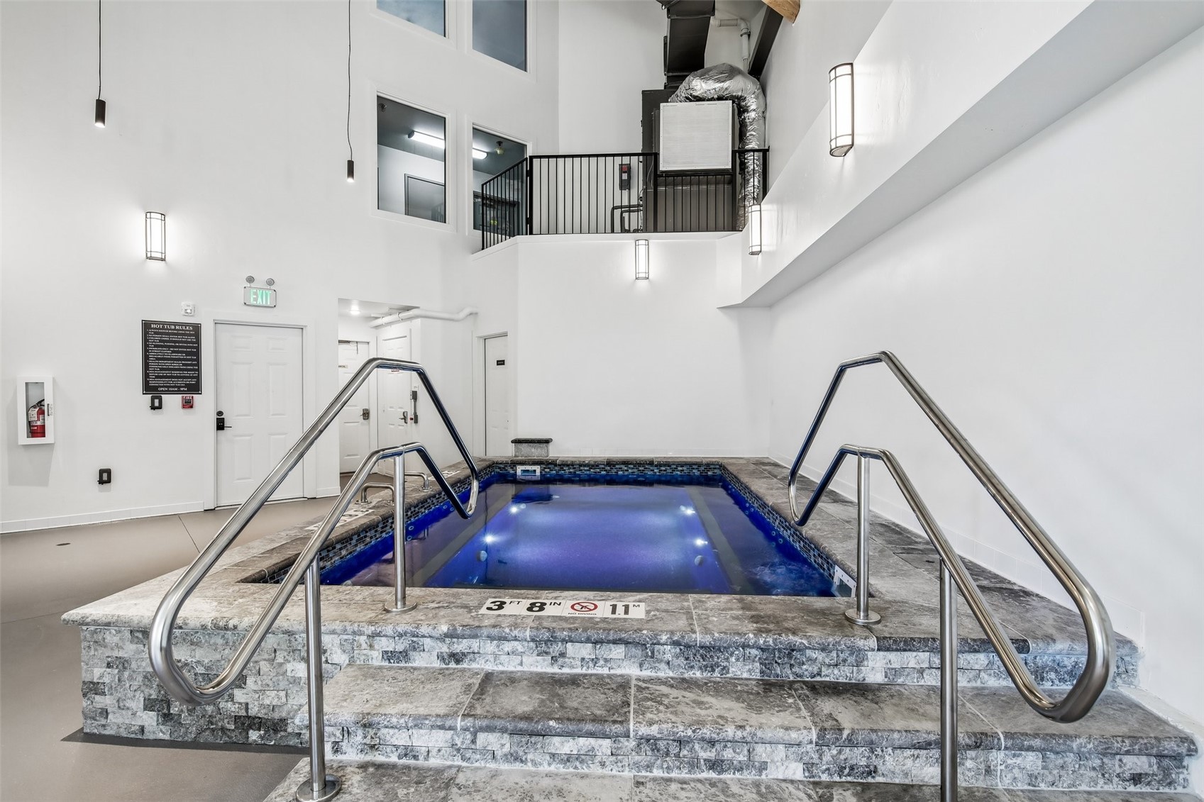 89310 Ryan Gulch Road, Unit 103 Silverthorne, CO 80498 - Photo 47 of 48 a view of staircase with white walls