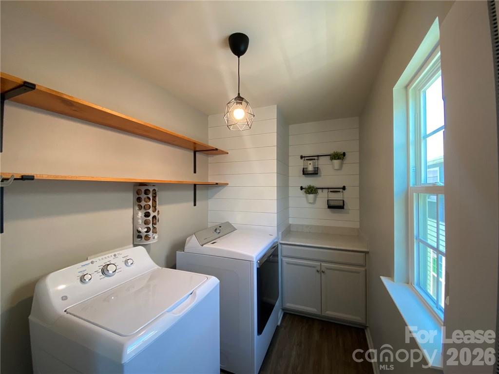 6434 Raffia Road Charlotte, NC 28277 - Photo 17 of 32 a utility room with dryer and washer