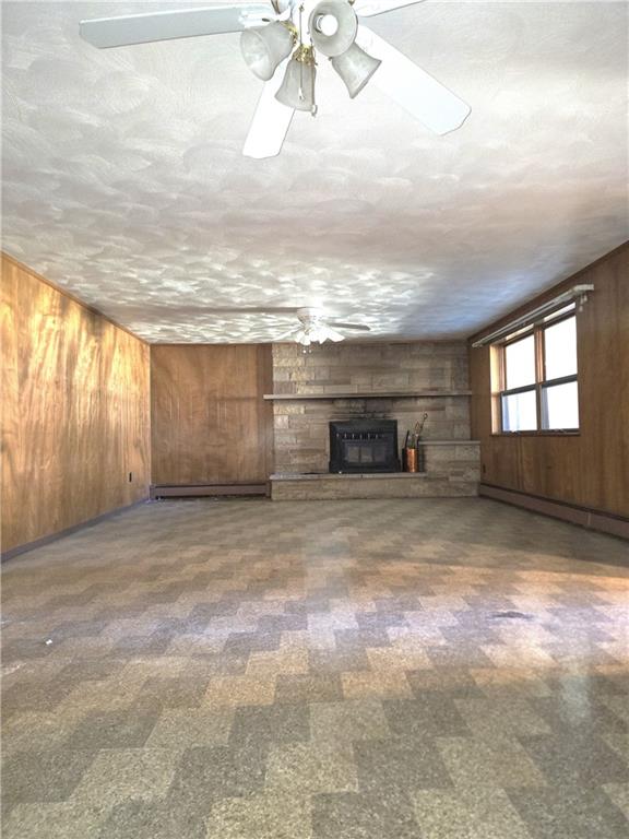 770 Pittsburgh Road Butler, PA 16002 - Photo 22 of 32 a view of empty room with a fireplace