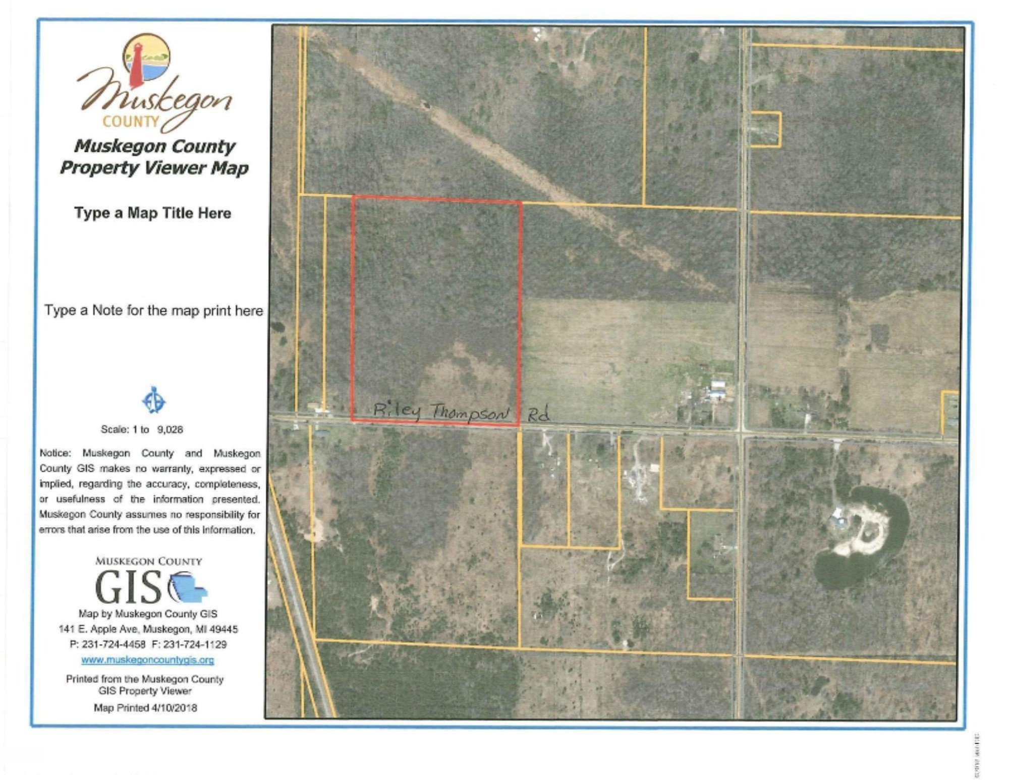 0 West Riley Thompson Road Muskegon, MI 49445 - Photo 1 of 1 20180410151347454_0001