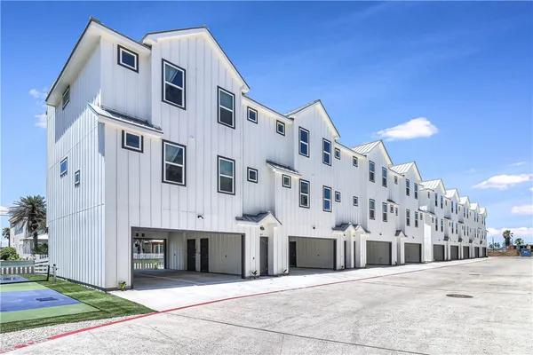 a view of a white building