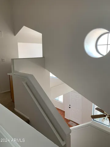 a view of a small space