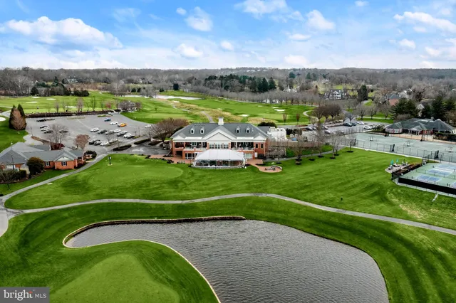 a view of a park with a slide