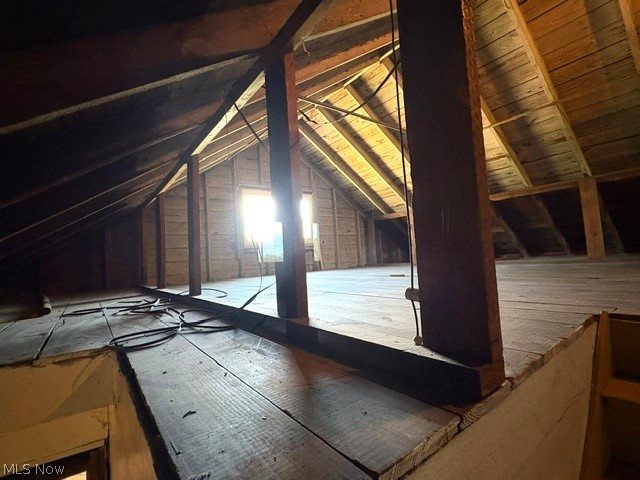 1919 Parkman Road Northwest Warren, OH 44485 - Photo 26 of 41 The other side of Attic that could be closet or storage