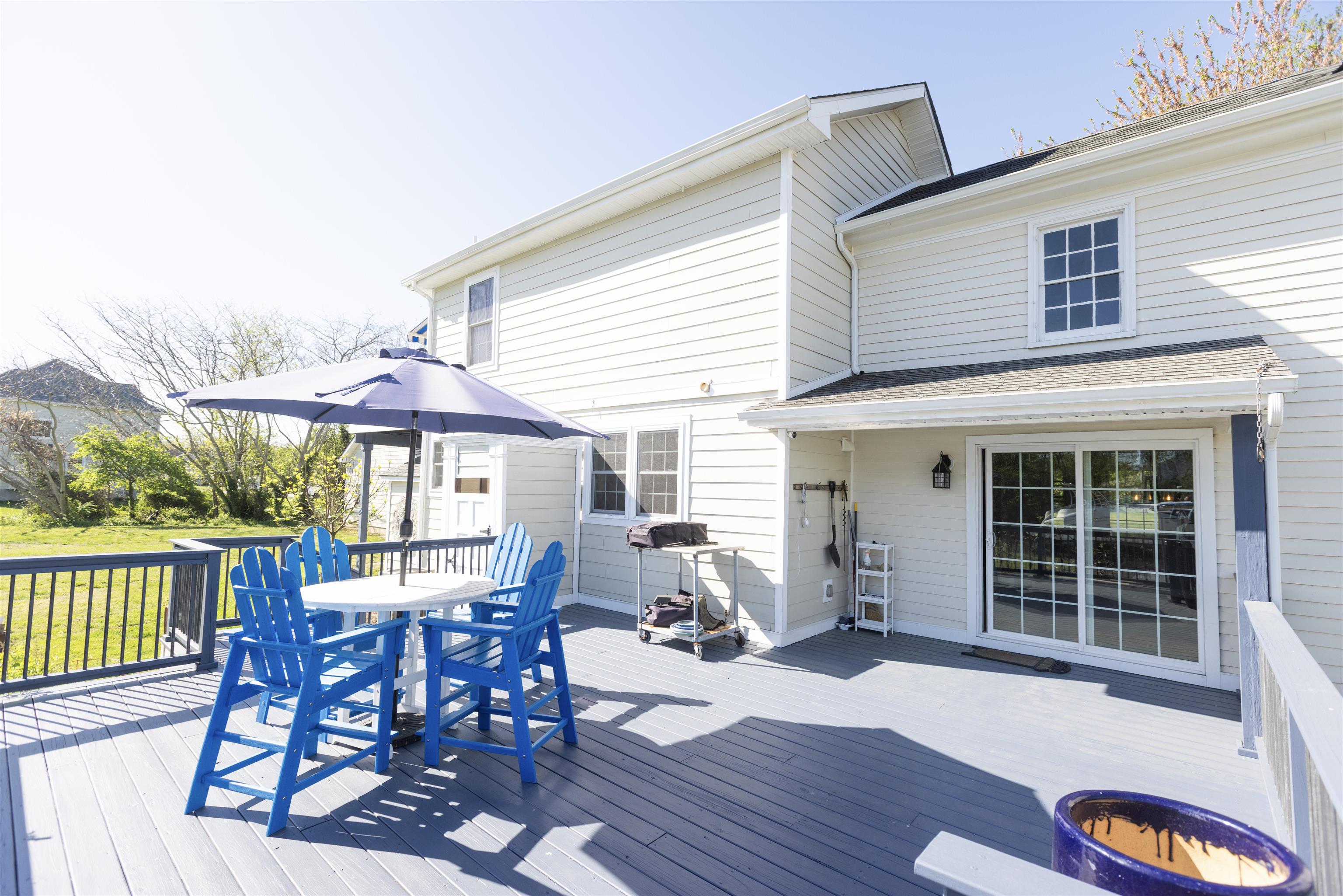837 Seashore Road Cape May, NJ 08204 - Photo 33 of 47 a view of a house with a porch and furniture