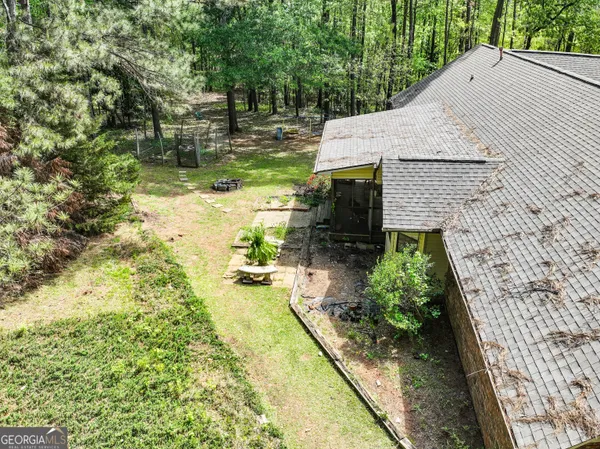 a view of a basketball court