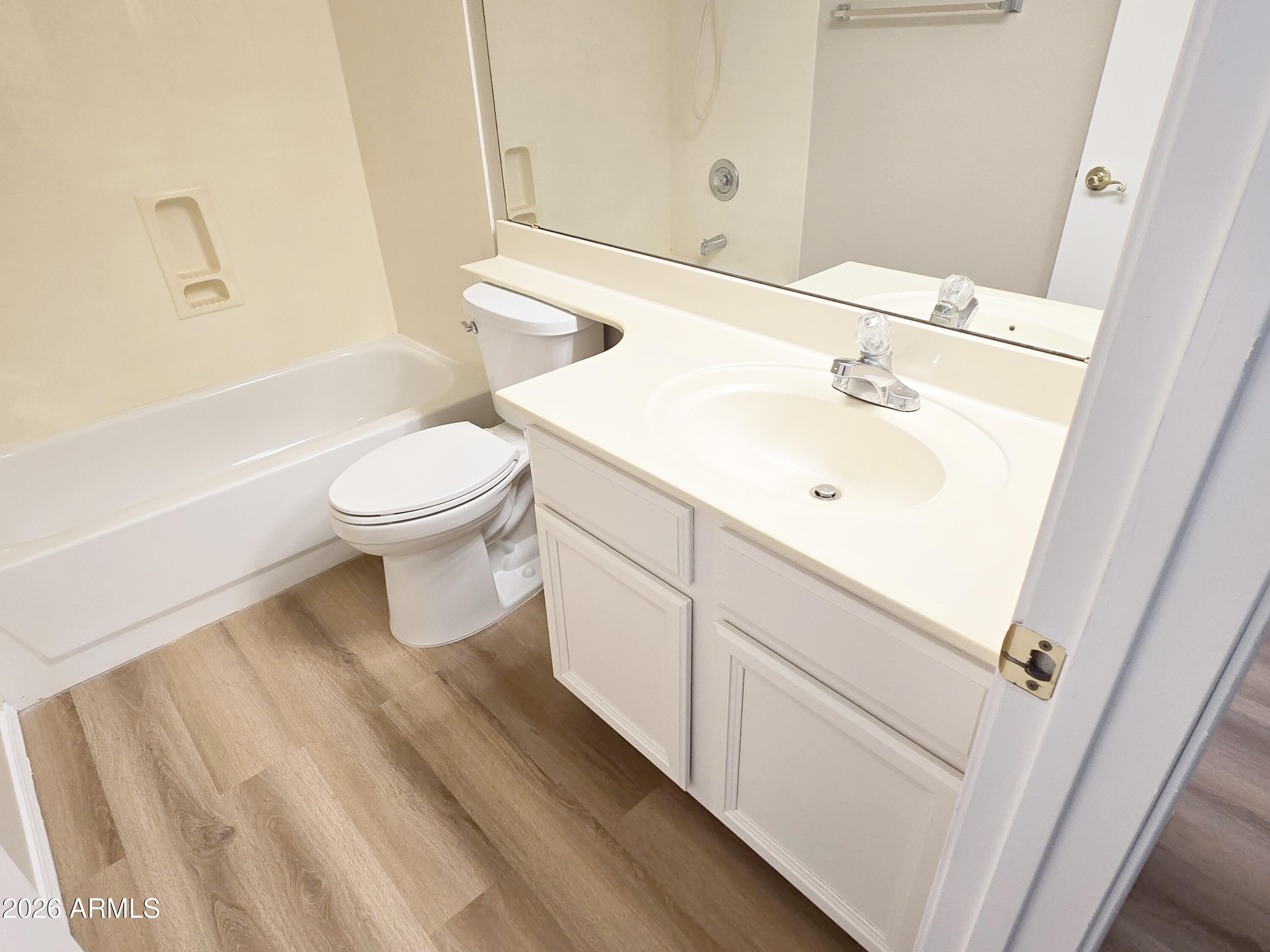 697 West Golden Street Gilbert, AZ 85233 - Photo 17 of 33 a bathroom with a sink a toilet and shower