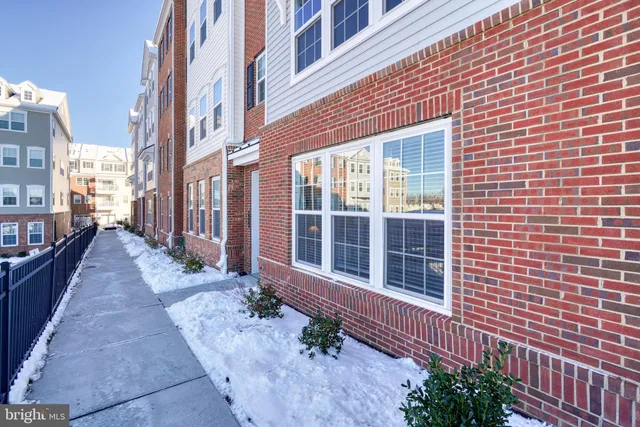 a view of a street with buildings