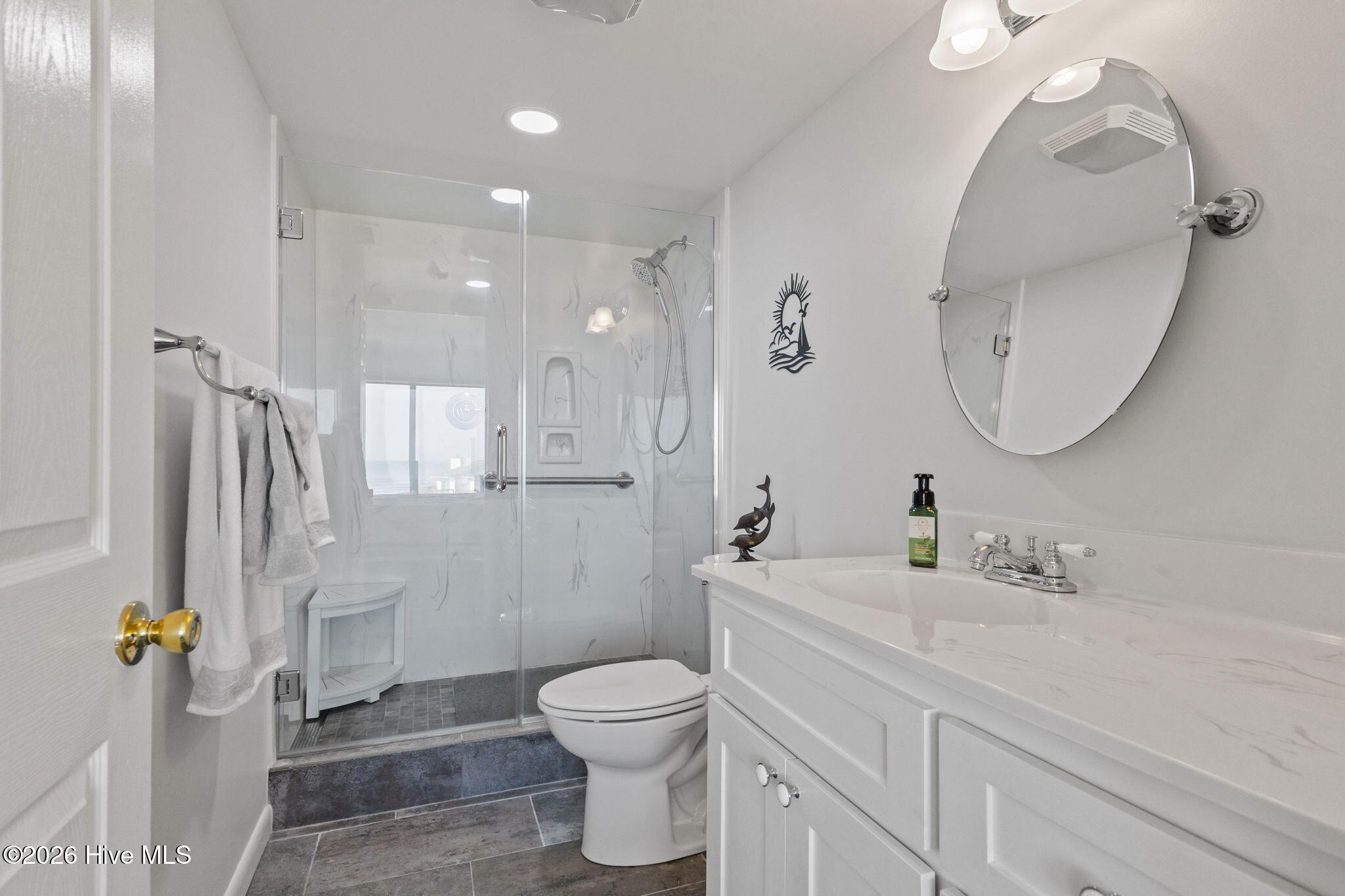 8801 Reed Drive, Unit 314W Emerald Isle, NC 28594 - Photo 26 of 53 Updated Primary Bath
