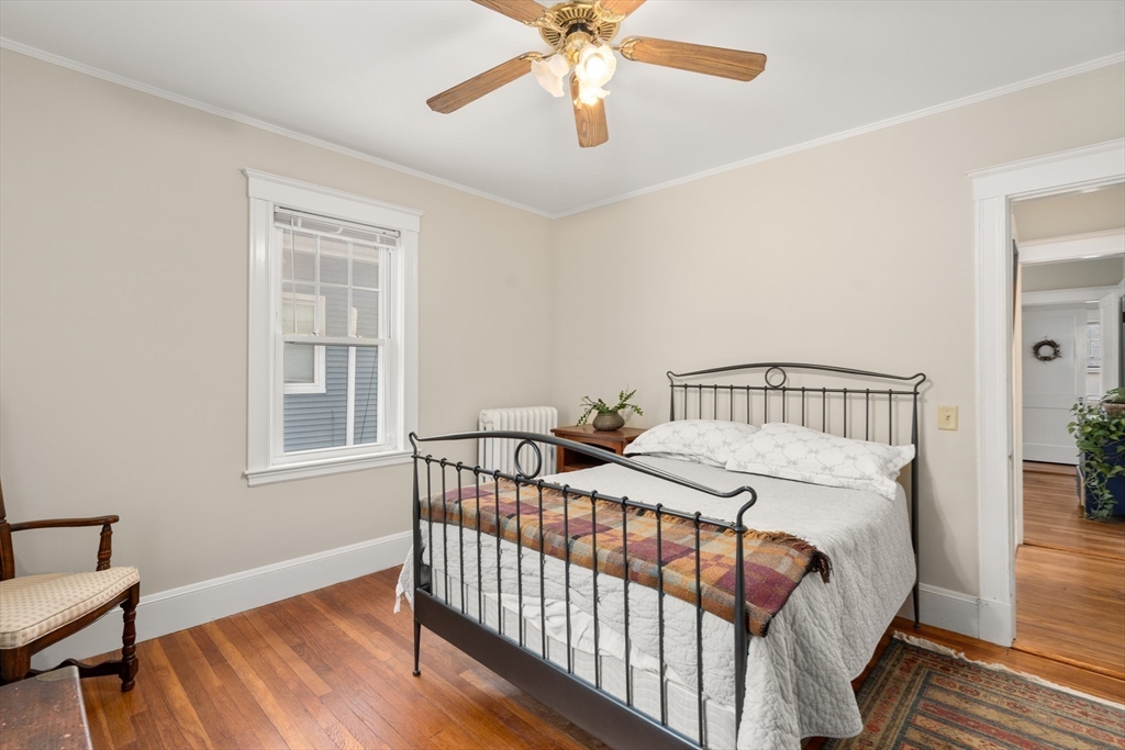 4 Albano Street, Unit 2 Boston, MA 02131 - Photo 15 of 24 a bedroom with a bed and a window