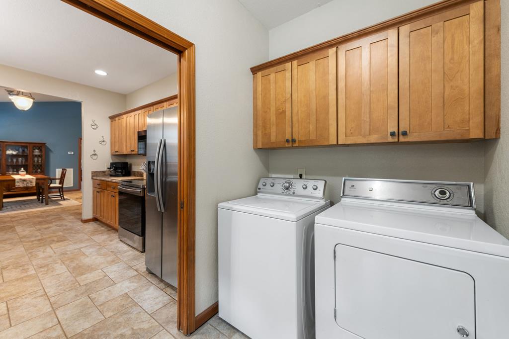 516 Crawford Road Blairsville, GA 30512 - Photo 12 of 49 a view of storage and utility room with washer and dryer