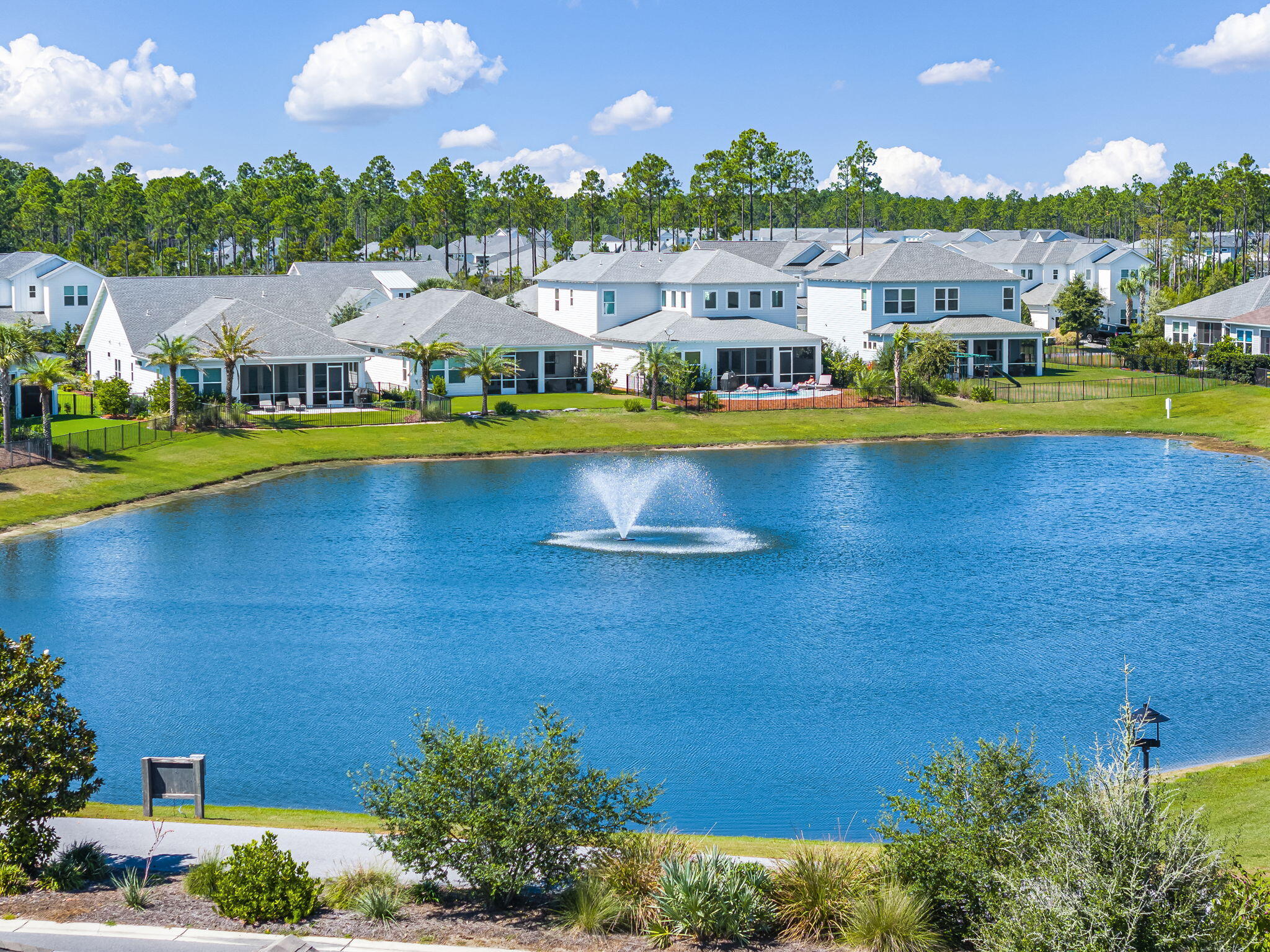 320 Naturewalk Blvd Inlet Beach Inlet Beach, FL 32461 - Photo 6 of 45 Lake View from the House