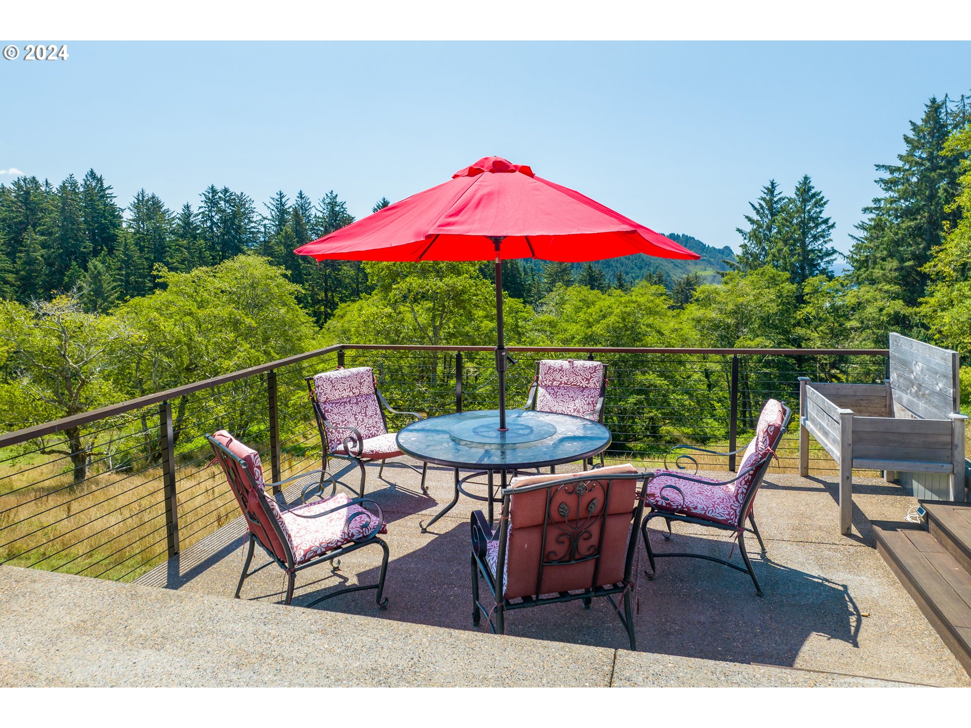 2555 Four Creeks Road Otis, OR 97368 - Photo 14 of 48 Deck