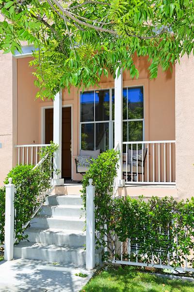 116 Pacchetti Way Mountain View, CA 94040 - Photo 3 of 24 a front view of a house with a yard table and chairs