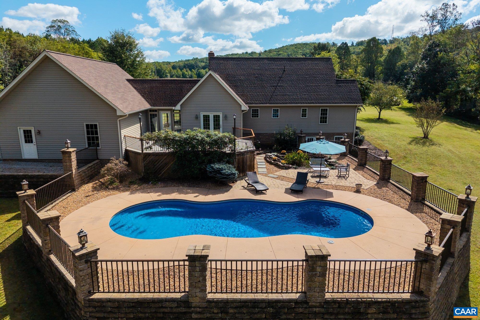 884 Pleasant Gap Drive Dry Fork, VA 24549 - Photo 8 of 72 In-ground Salt water pool