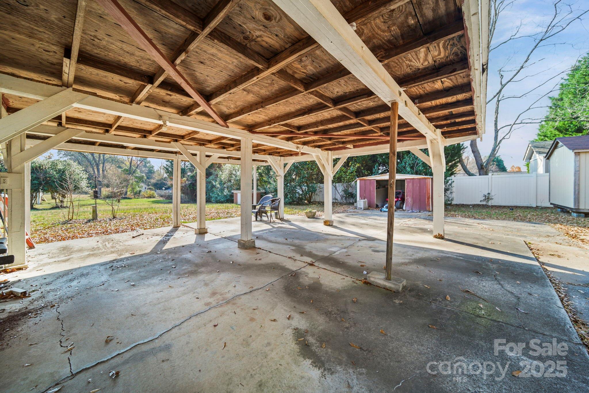1703 East Perry Street Gastonia, NC 28054 - Photo 28 of 30 a view of a garage